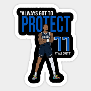 PJ Washington Always Got To Protect 77 At All Costs 2 Sticker